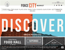 Tablet Screenshot of poncecitymarket.com